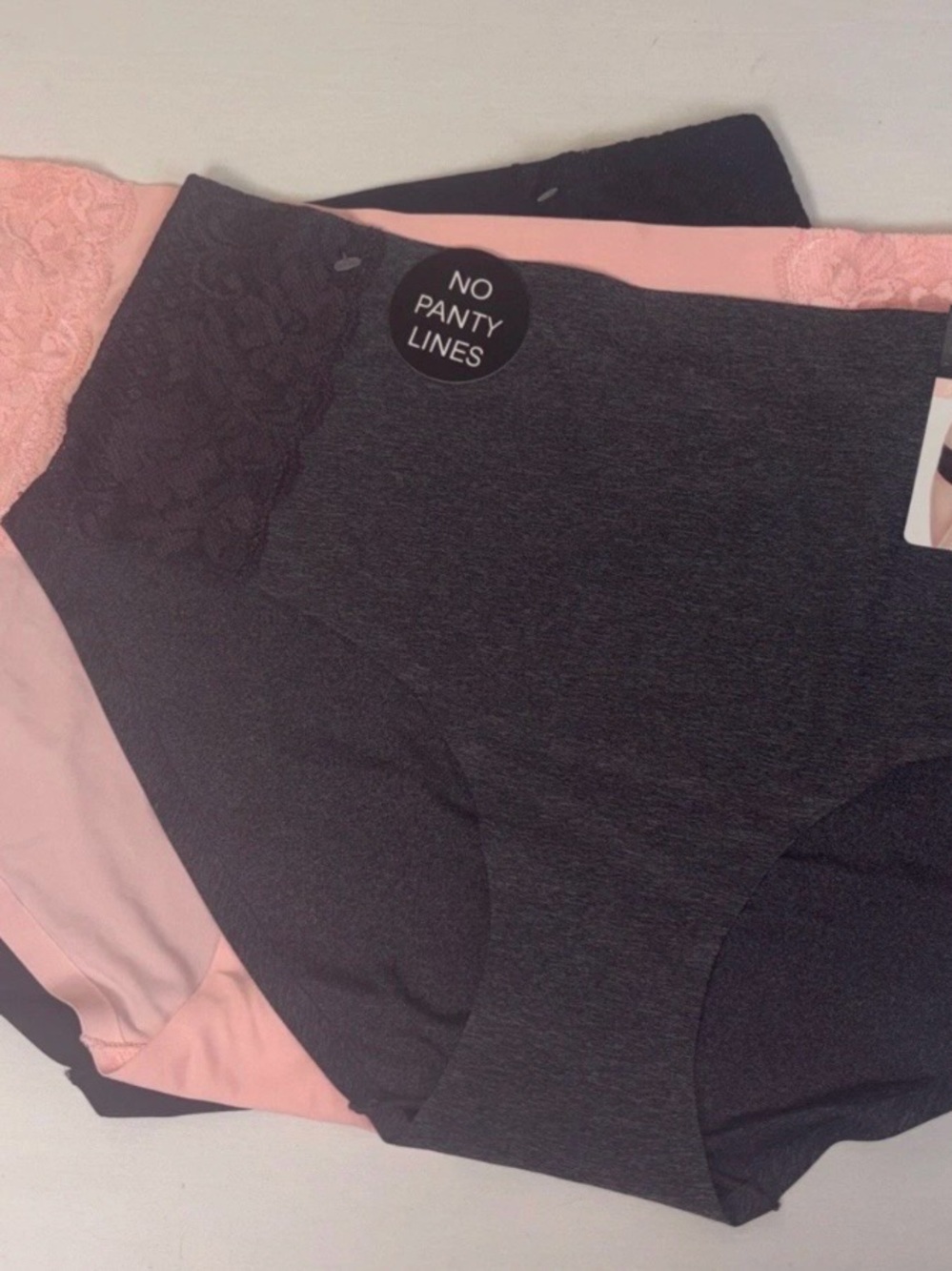 NWT 3-pack Prima Valentina Women’s No Panty Lines Hi-Cut Brief Panties 871158 - Picture 7 of 9